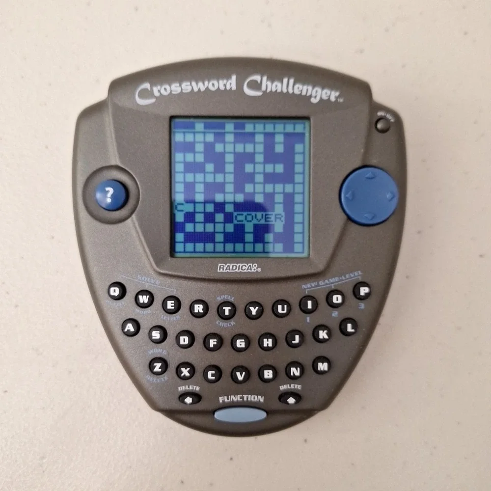 Radica vintage crossword